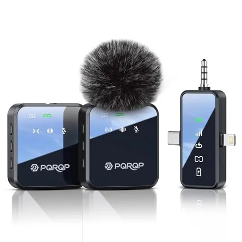 PQRQP GT19 Wireless Lavalier Microphone