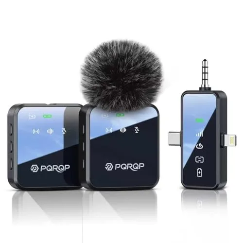 PQRQP GT19 Wireless Lavalier Microphone